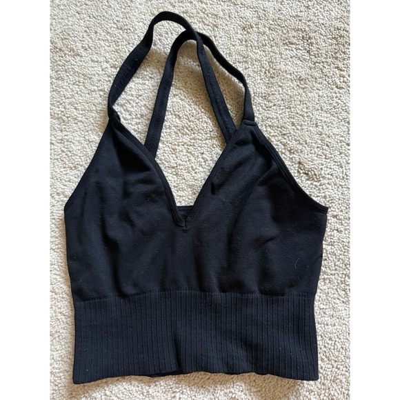 Free People Movement Good Karma Sports Bra Black Size XS/SM - Picture 1 of 6